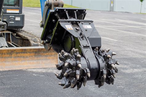 concrete saw for mini excavator|concrete grinder attachment for excavator.